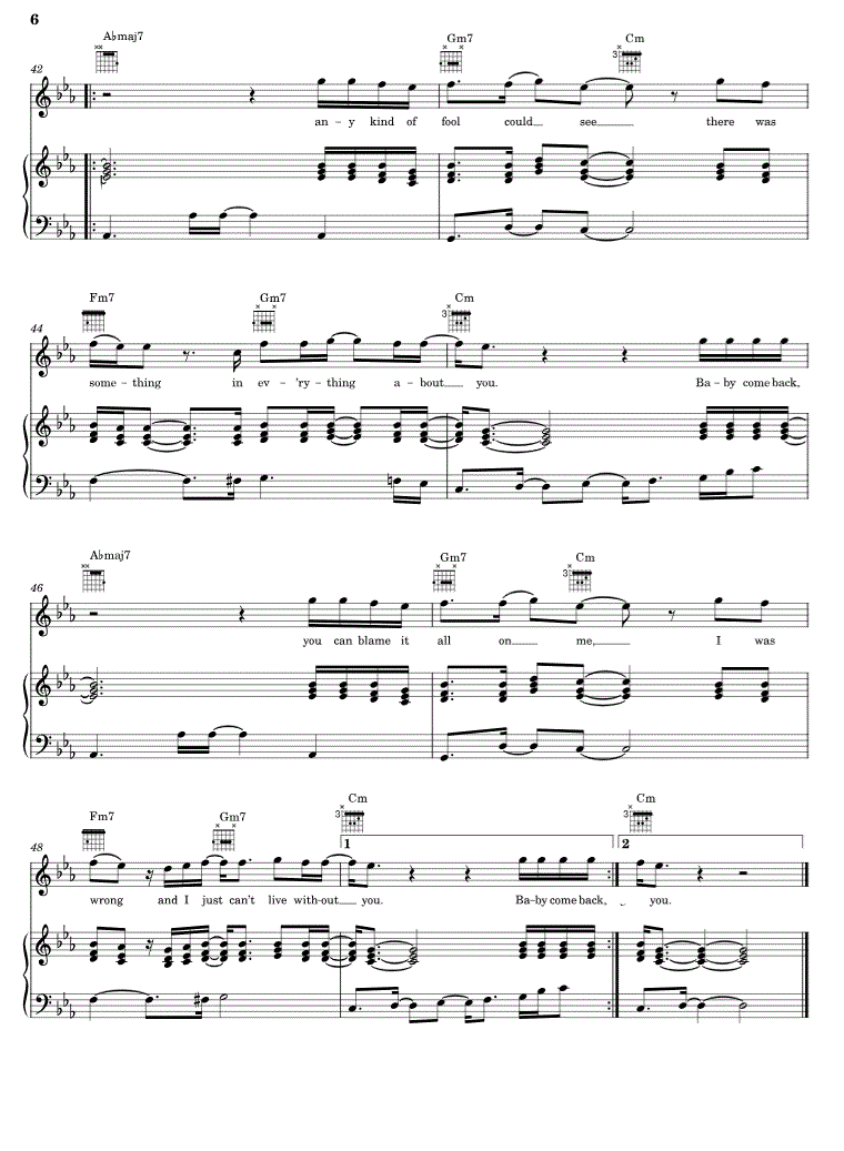 Sheet Music